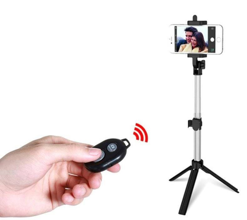 Selfie-stick z pilotem bluetooth | Monopod statyw | Kijek do robienia zdjęć | PSI-S003