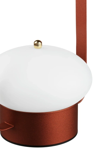 Stylowa lampka stołowa LED | Lampa dotykowa z wbudowanym akumulatorem | JX22-RED