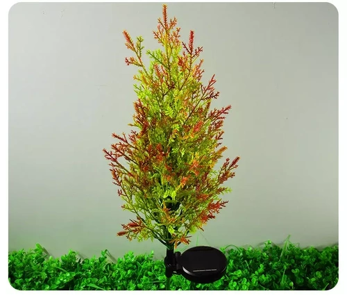 Kwiatek solarny | Ogrodowa lampa solarna LED Cyprys | 80 cm, 600 mAh | FLD-32-C