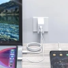 GAN | Ładowarka sieciowa 65W z portami USB-C i portem USB 3.0