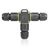 Hermetyczna mufa kablowa IP68 | Samozaciskowe złącze T 3-pin 450V 24A do kabli 4–11 mm |M684-T