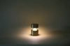 Lampka stołowa LED Grzybek | Bezprzewodowa lampka do hotelu, restauracji | Nocna lampka dotykowa | HJA40-SILVER