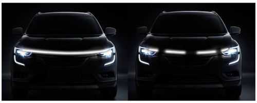 Oświetlenie LED do samochodu | podświetlenie maski, drzwi, progów | długość 180 cm | tuning optyczny LED