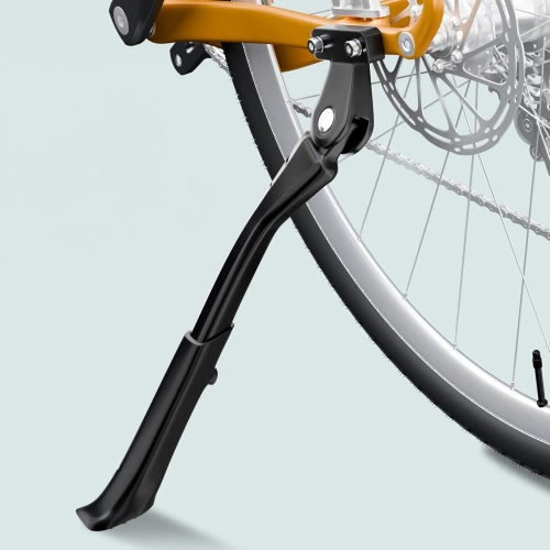 Wzmocniona podpórka rowerowa Pro+ do rowerów 24–29"  |  Stabilna stopka do e-bike, MTB i miejskich | Regulowana nóżka rowerowa | LGA-28
