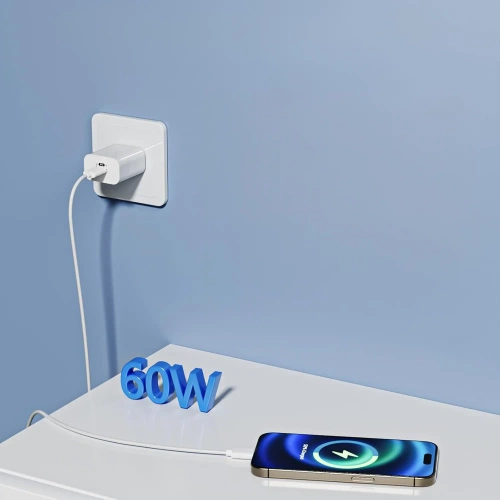 Kabel USB-C | dwustronny | 60W | 2 m | PD-C60W