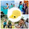 Czapka solarna z wiatrakiem | Czapka z daszkiem z wbudowanym wiatraczkiem | Czapka chłodząca | SFH-8934-YELLOW