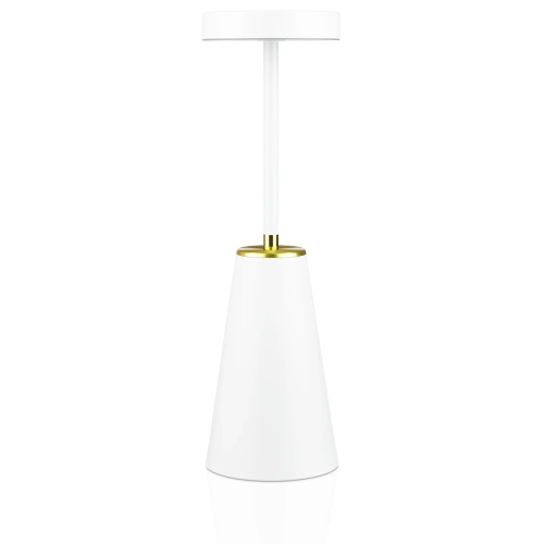 Bezprzewodowa lampka stołowa| Efektowna lampka LED | JX20-WHITE