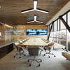 Lampa sufitowa wisząca LED 40W | kształt Y | aluminium | CCD niemrugająca | Φ120x10x6 | LPL-001