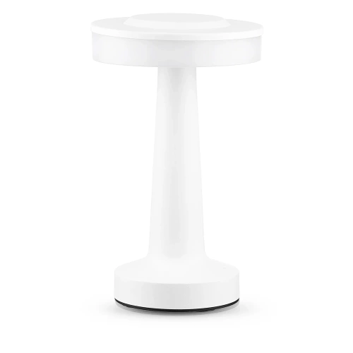 Bezprzewodowa lampka stołowa | Dotykowa lampka nocna z regulowaną barwą światła | Lampka USB | HJA14-WHITE