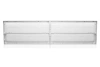 Panel sufitowy LED | Natynkowy plafon 120x30cm | 60W, 6000lm | biały