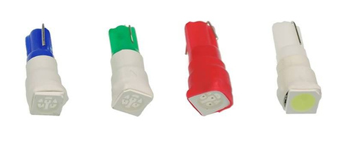 Żarówka samochodowa LED W2W W1,2W T5 R5 1 SMD 5050