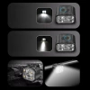 Zestaw lampek rowerowych USB LED przód + tył |  Wodoodporne oświetlenie rowerowe | BK-L325