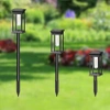 2x Ogrodowa lampka solarna LED | Wbiajny słupek 60 cm | HK-115A