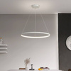 Jednoczęściowa Nowoczesna lampa wisząca | LED | Biała | RLK-C01-30W-W