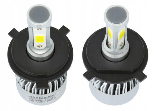 Zestaw LED H4 S2 COB 36W 16000 lm