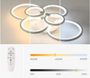 Wieloczęściowa Nowoczesna lampa wisząca | LED | Biała | RLG-C72W-W