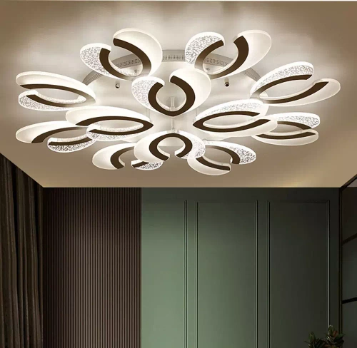 Wieloczęściowa Nowoczesna lampa wisząca | LED | Biała | RLD-C108W-W
