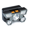 Latarka czołowa 9 diod LED XPE | 800lm, 1200mAh | TL-511