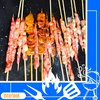 Mata teflonowa na grill | Ruszt wielorazowy | Tacka na grill | BTF-430-B-5x