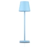 Lampka stołowa z wbudowanym akumulatorem | Dotykowa lampka nocna | HJA20-BLUE