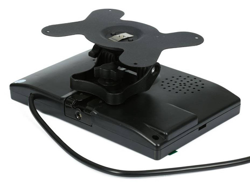 2w1 Zestaw 12/24V - kamera cofania 18IR 12-24V z monitorem 7" LCD TFT z pilotem + Kabel AV RCA 10m | PZ607 PZ470