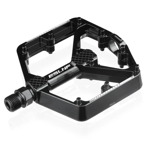 Pedały rowerowe platformowe aluminiowe z pinami | Pedały rowerowe z łożyskami DU MTB Trekking | 10EE0001