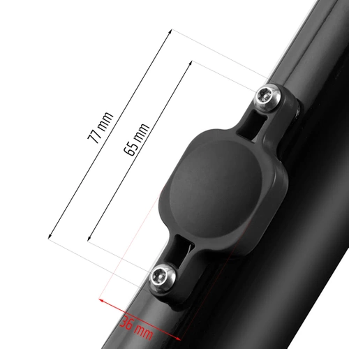 Uchwyt do roweru na airtag | Uchwyt na lokalizator. | BAT-463-BLACK