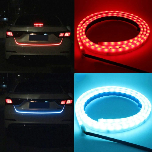 Elastyczna taśma LED do klapy bagażnika | Długość 150 cm | Tuning optyczny LED