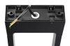 Nowoczesna lampa ogrodowa stojąca, słupek LED | Aluminium 60cm, IP54, 10W=1200lm | LLM-60CM