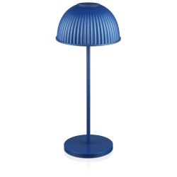 Dotykowa lampa z wbudowanym akumulatorem | Lampka nocna z funkcją zmiany barwy | JX28-BLUE