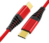 Kabel USB-C do USB-C | 1M | AP-42-1M-Type-C-Red
