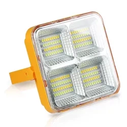Lampa robocza solarna | Funkcja powerbanku | LED | TGD-30W-YELLOW