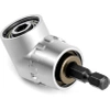 Kątowy adapter do bitów 1/4" | Nasadka do wkrętarki | DLS-105-SILVER