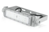 Profesjonalny halogen 50W LED | Mocne oświetlenie do hal sportowych, fabryk, domu | Aluminiowa lampa | Naświetlacz z regulowanym uchwytem | TMN-50W-SILVER