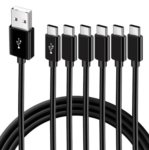 Kabel 1,5m USB 6w1 | Wielofunkcyjny kabel funkcją transferu danych | USB-TPC-6in1-150CM