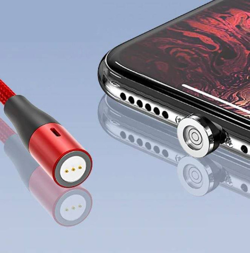 Type-C 2M | Kabel magnetyczny 5A do szybkiego ładowania i transferu danych | AM60