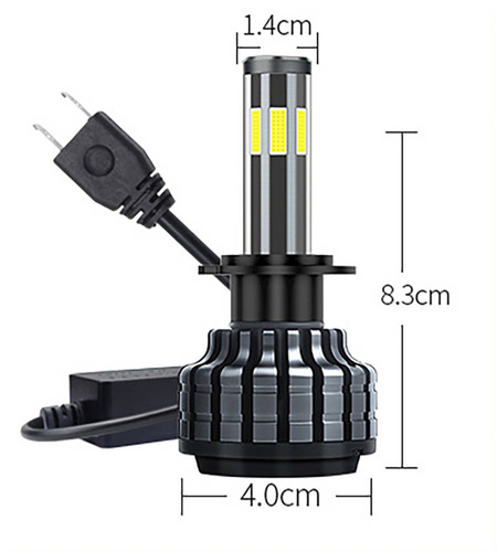Zestaw żarówek H7 LED S6 CSP 360° | 60W | 16000lm