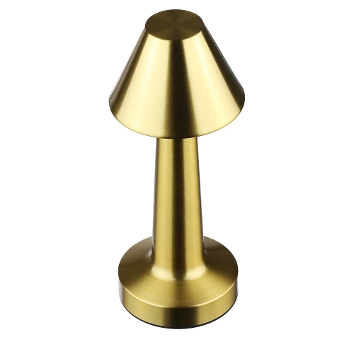 Bezprzewodowa lampka stołowa | Dotykowa lampka nocna z regulowaną barwą światła | Lampka USB | HJA12-GOLD
