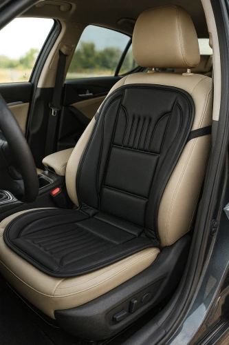 Uniwersalna, samochodowa mata grzewcza 12V | Podgrzewane siedzenie do samochodu | ZX-008-BLACK