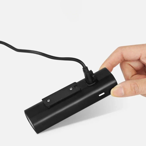 Reflektor rowerowy LED 400 lm USB-C | Wodoodporna lampka na rower z trybem SOS | Mocna lampka z wbudowanym akumulatorem | XJLQD