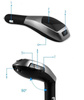 Bluetooth | Transmiter samochodowy FM z wyświetlaczem LED | Ładowarka USB | Zestaw głośnomówiący | X5