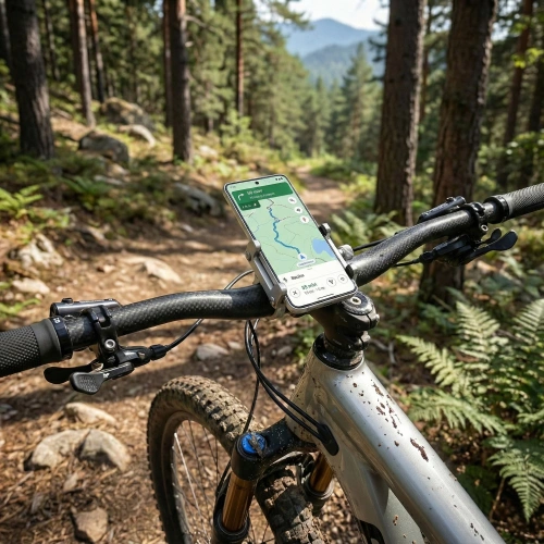 Uchwyt rowerowy na telefon | Aluminiowy uchwyt na kierownicę | Uniwersalne mocowanie smartfona | Stabilny uchwyt rowerowy | CNCD-673