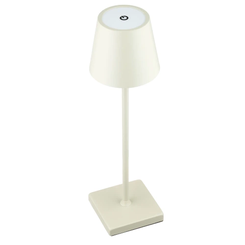 Lampka stołowa z wbudowanym akumulatorem | Dotykowa lampka nocna | HJA28-GREY-1