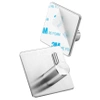 Srebrny haczyk na ubrania, ściereczki, ręczniki | Samoprzylepny uchwyt na akcesoria kuchenne | BXG-4PCS-SILVER