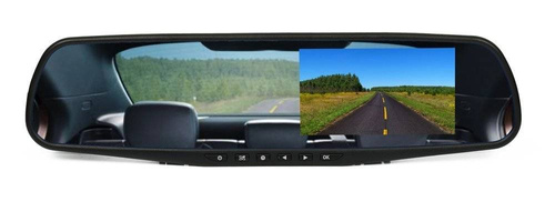 Zestaw - kamera cofania z rejestratorem jazdy  w lusterku wstecznym 4,3" TFT LCD do kamery cofania 12V PZ702-1-DVR