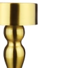 Lampa stołowa z wbudowanym akumulatorem | Lampa nocna z trzema barwami świecenia | Nastrojowa lampka do hotelu, restauracji | HJA10-A-GOLD