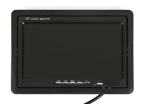 Panoramiczny monitor TFT LCD 7" 12-24V 2xVIDEO | PZ607