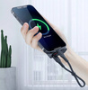 Krótki kabel USB - USB-C Quick Charge 3.0 | 30 cm | Transfer danych, Android Auto | UC-020-TPC