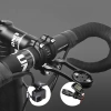 Uchwyt na mostek do komputera rowerowego i GoPro | Aluminiowy uchwyt kompatybilny z Garmin, Bryton | MBZJ-042