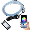 Oświetlenie LED do samochodu | łączność Bluetooth z aplikacją na telefon | pływające podświetlenie maski, drzwi, progów | długość 180 cm | tuning optyczny LED